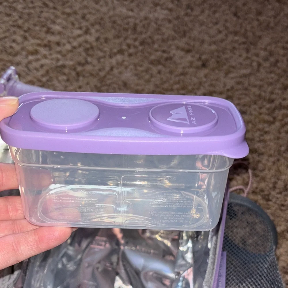 AZ PRO Purple Insulated Lunch Bag